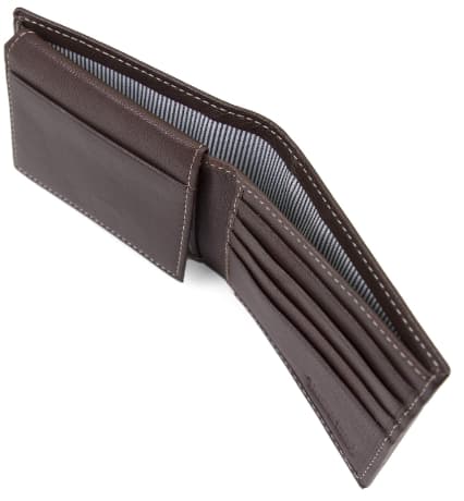 Timberland RFID-Blocking Leather Wallet for Men – Stylish & Secure Storage. Timberland genuine leather men’s wallet with RFID-blocking technology.