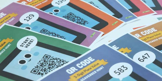Secret message embedded in QR code treasure hunt QR code treasure hunt with embedded secret message