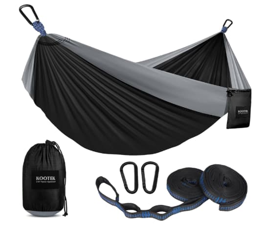 Kootek Camping Hammock – Comfortable, Portable Hammock for Outdoor Relaxation. Kootek durable and lightweight camping hammock for outdoor adventures.