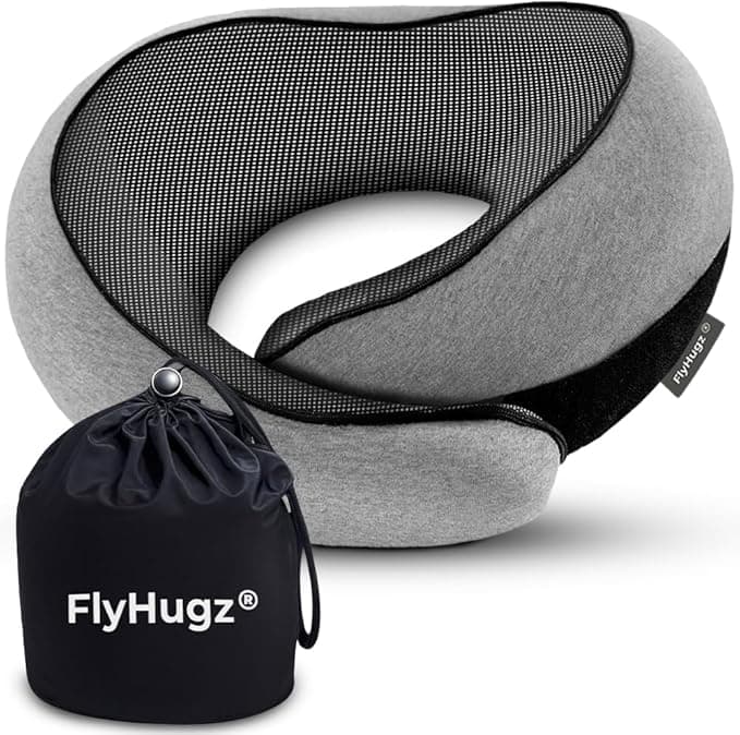 Ergonomic travel pillow for long journeys Comfortable travel pillow for neck support
