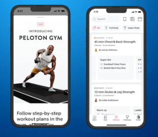 Peloton fitness and workout app subscription gift for Father’s Day