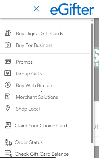Mobile view of Dick’s Sporting Goods site with menu icon highlighted.	