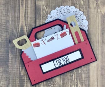 Personalized Mini Tool Box Holder Gift Compact mini tool box holder with customized engraving for practical and personal gifts