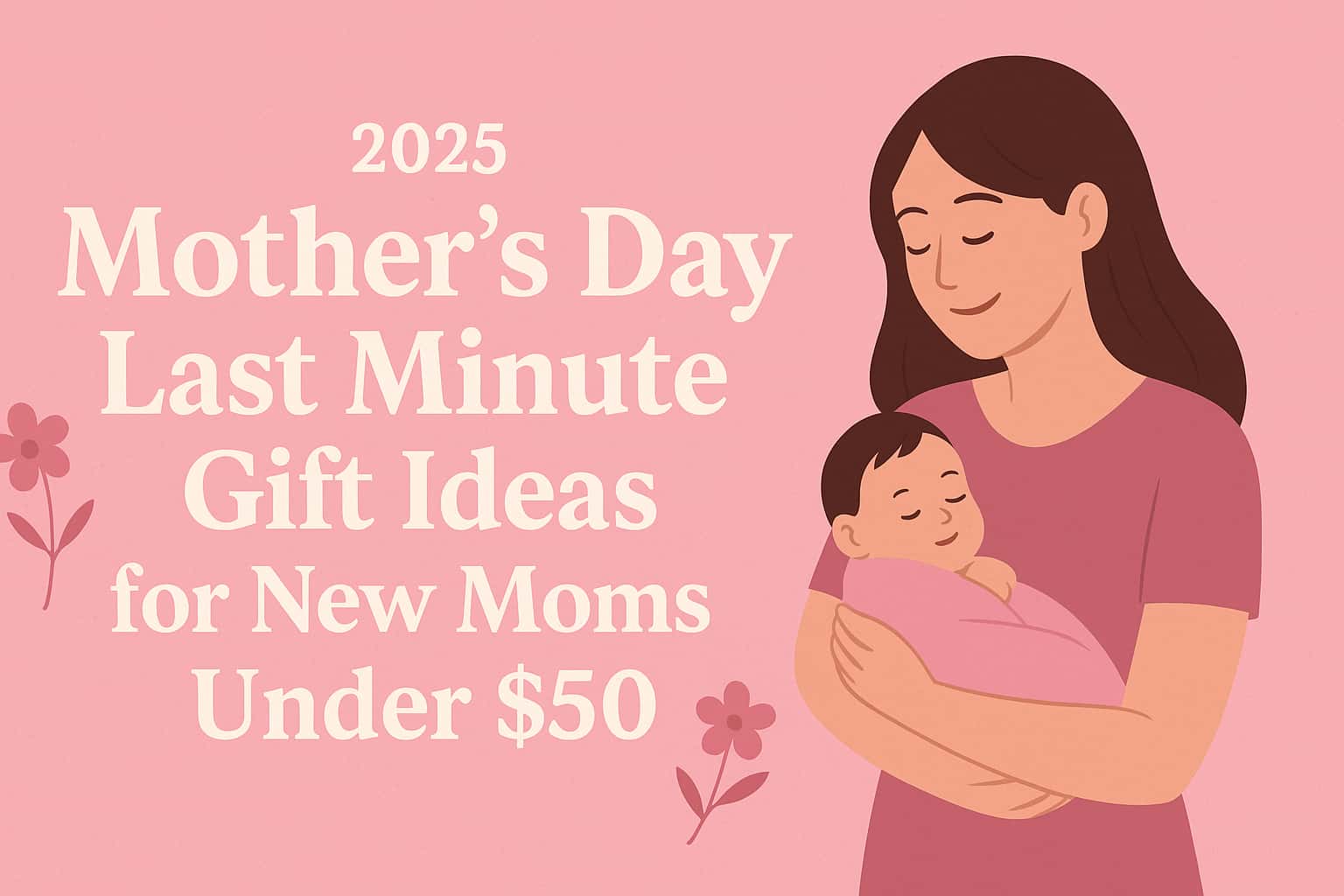 2025 Mother’s Day Last Minute Gift Ideas for New Moms Under $50