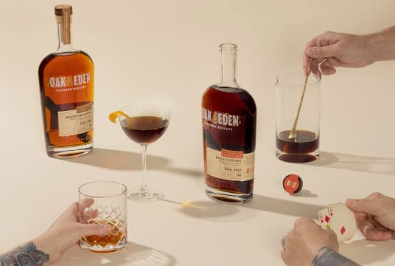 Favorite bottle with attached secret message Bottle of whiskey or wine with attached hidden note