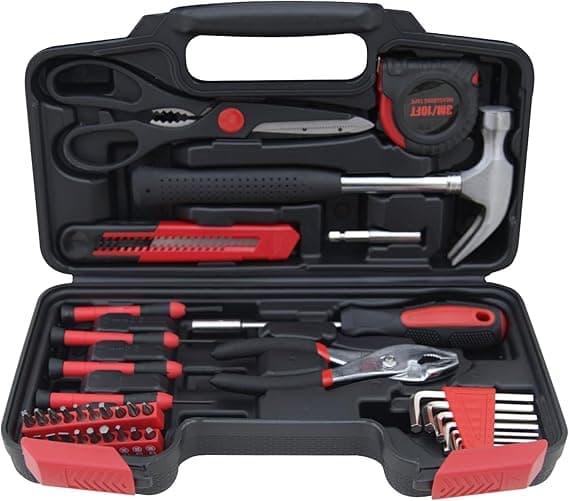 Portable multi-tool kit for home repairs Multi-tool kit with pliers, screwdrivers, and knife