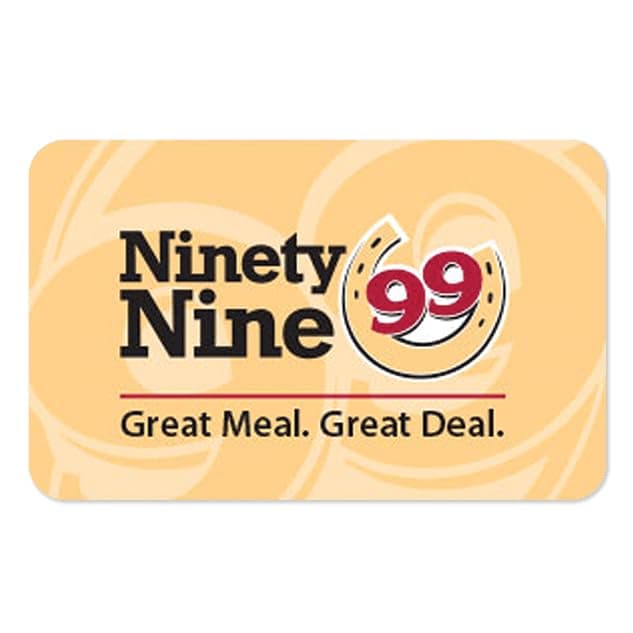Ninety Nine Restaurants Gift Card – Convenient e-mail delivery for dining Ninety Nine Restaurants eGift Card delivered by email for dining experiences