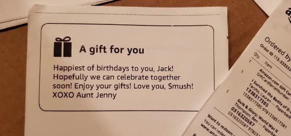 Include a personalized message with your online gift card Add a custom message to your digital gift card for a personal touch