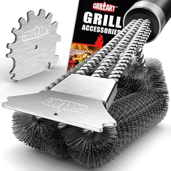 Durable BBQ grill cleaning brush Heavy-duty BBQ grill brush for cleaning grills