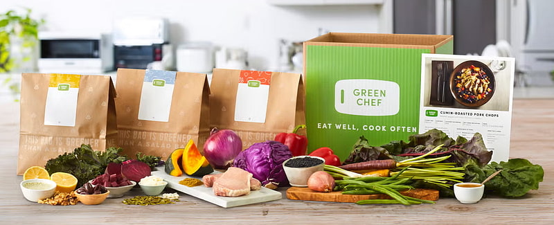 Green Chef healthy meal kit via Amazon Fresh for Father's Day