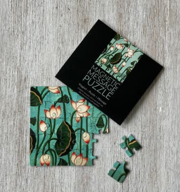 Fun Message Puzzle Reveal for Father's Day Father's Day card with message puzzle reveal surprise