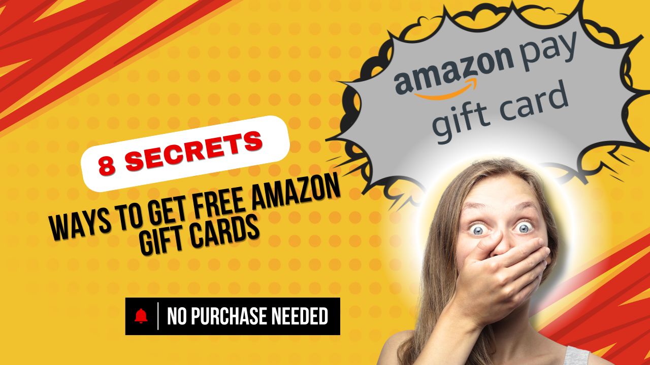 8 Secret Ways to Get Free Amazon Gift Cards (No Purchase Needed)