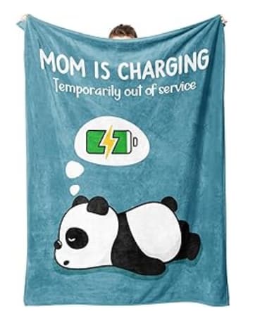 Craftique Mom is Charging Blanket