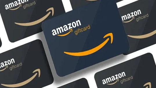 Illustration showing how simple it is to send and receive Amazon gift cards as a thoughtful Father’s Day present	