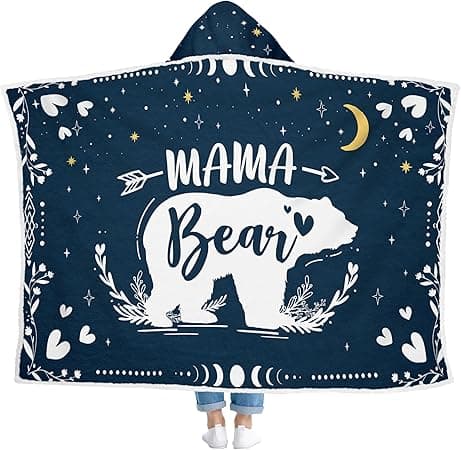 Cozy Up Her Evenings with a Geembi Wearable Blanket Geembi cozy wearable blanket keeping moms warm and snug