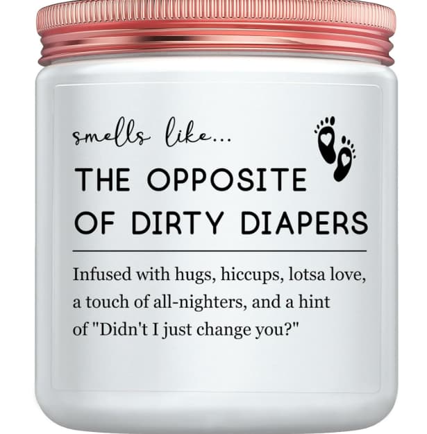 MOTVZC First Time New Baby Candle