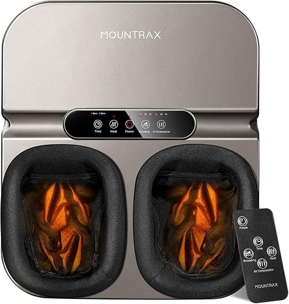 Mountrax Foot Massager Machine – Best Gift for Tired Feet Mountrax foot massager machine to soothe tired feet