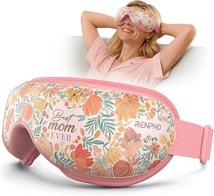 Help Her Relax with the Renpho Eye Massager Renpho eye massager promoting relaxation and better sleep