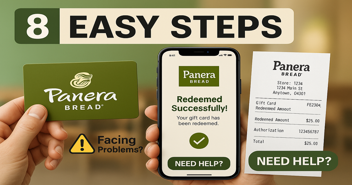 How to Instantly Redeem Your Panera Gift Card in 8 Steps