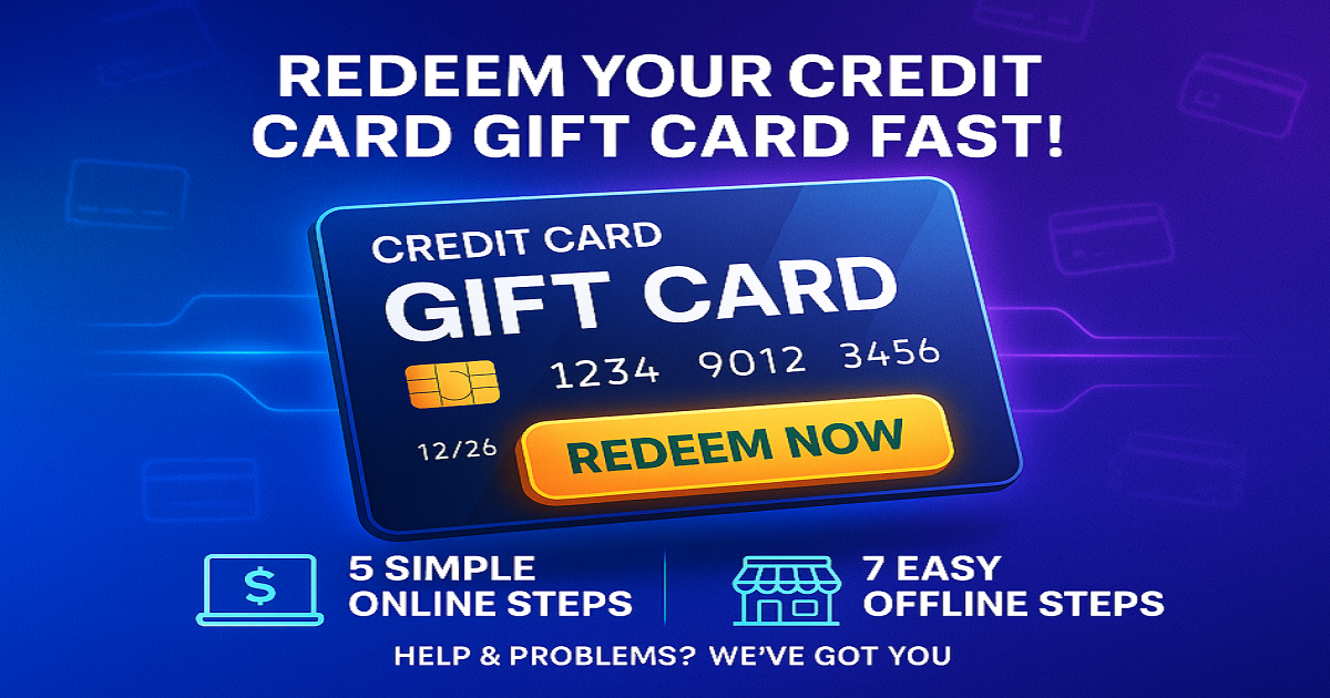 Instantly Redeem Your Credit Card Gift Card in 5 Steps!