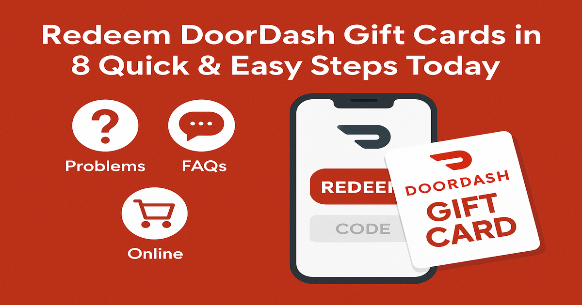 Redeem-DoorDash-Gift-Cards