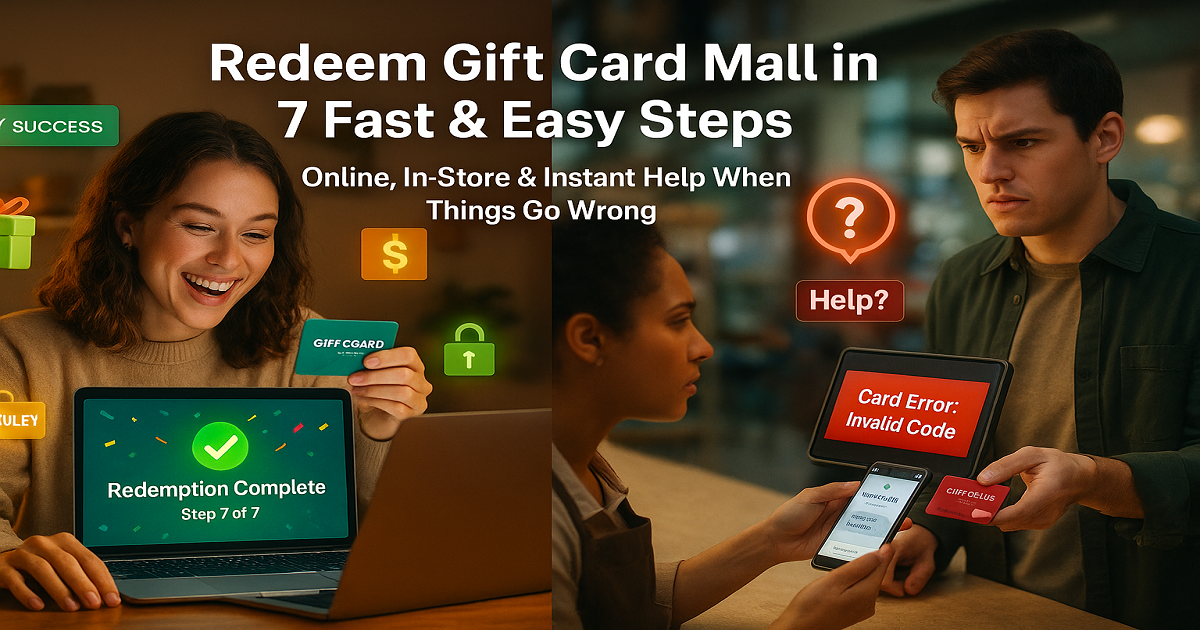 Redeem Gift Card Mall Fast in Just 7 Simple Steps!