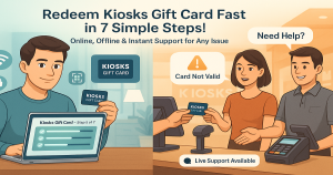 Redeem Kiosks Gift Card Fast in 7 Simple Steps Now!