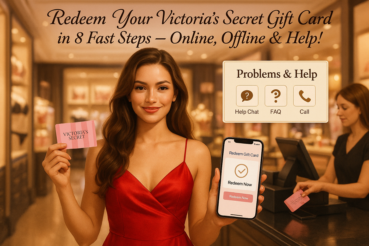 Redeem Victoria's Secret Gift Card Fast in 8 Steps