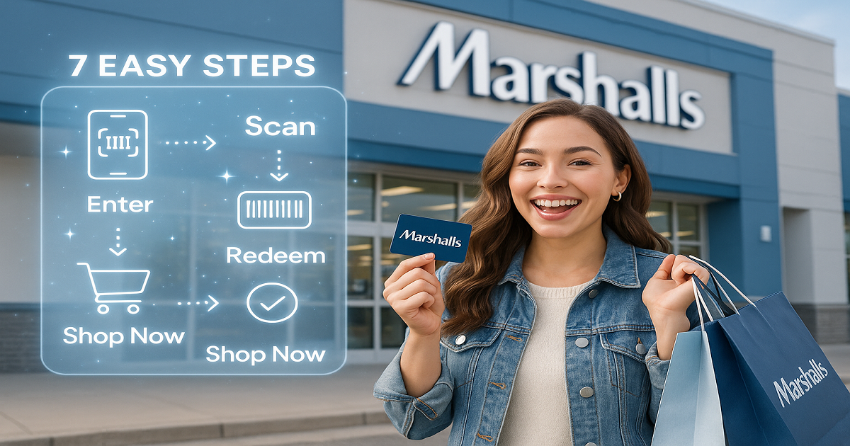 Redeem Your Marshalls Gift Card in Just 7 Easy Steps!