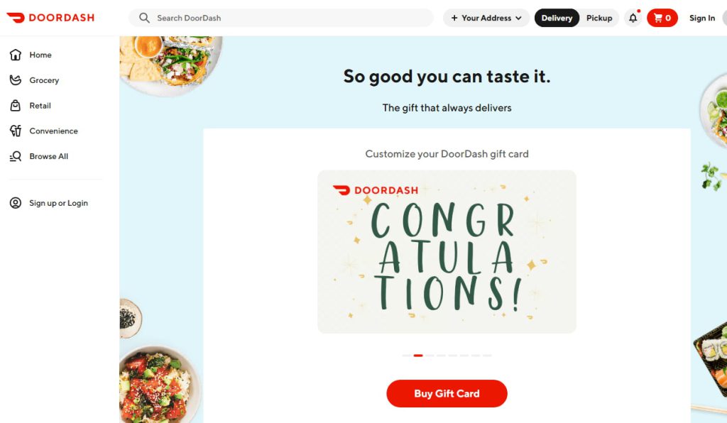 User opening the official DoorDash app on a smartphone and visiting the DoorDash website homepage on a laptop screen User opening the official DoorDash app on a smartphone and visiting the DoorDash website homepage on a laptop screen
