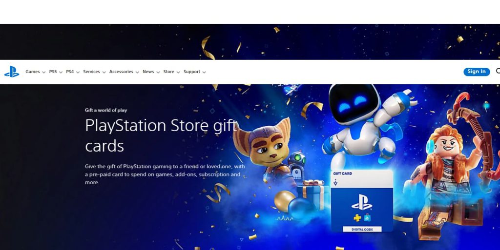 Screenshot showing how to open the official PlayStation app or website homepage Screenshot showing how to open the official PlayStation app or website homepage