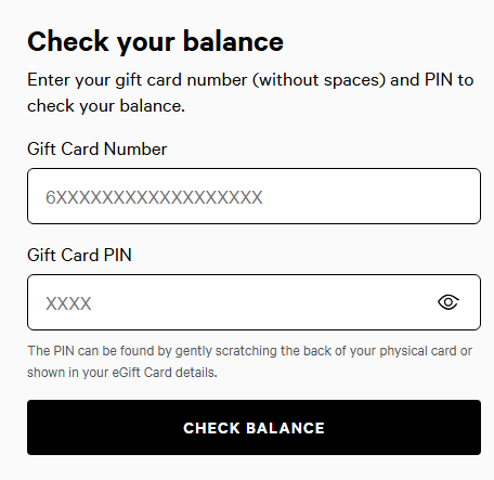Image showing a user viewing and managing their Lululemon gift card balance on a website account dashboard and mobile app. Image showing a user viewing and managing their Lululemon gift card balance on a website account dashboard and mobile app