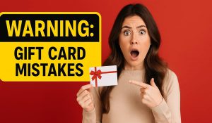 This Common Gift Card Mistake Is Silently Draining Your Wallet