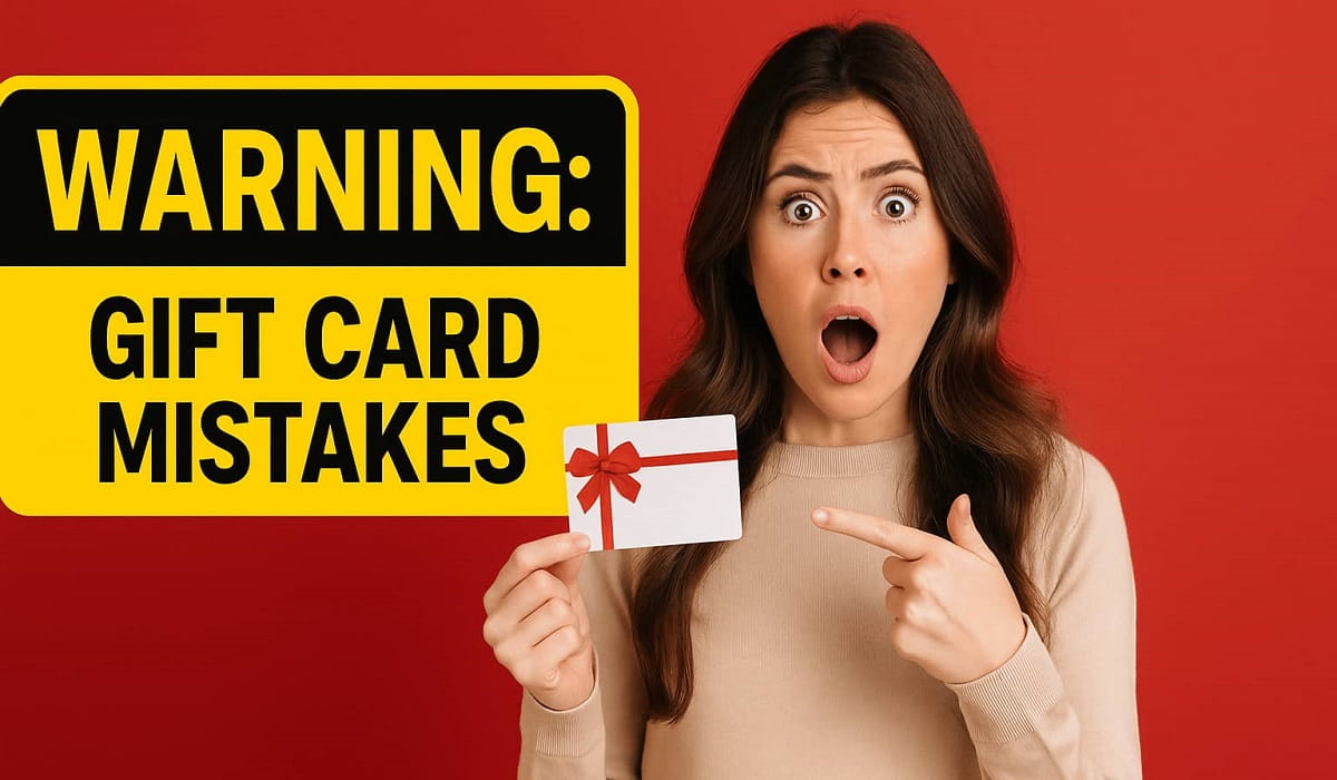 This Common Gift Card Mistake Is Silently Draining Your Wallet