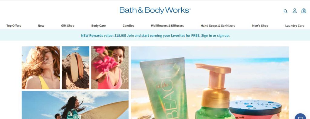 official Bath & Body Works platform where the gift card can be redeemed official Bath & Body Works platform where the gift card can be redeemed