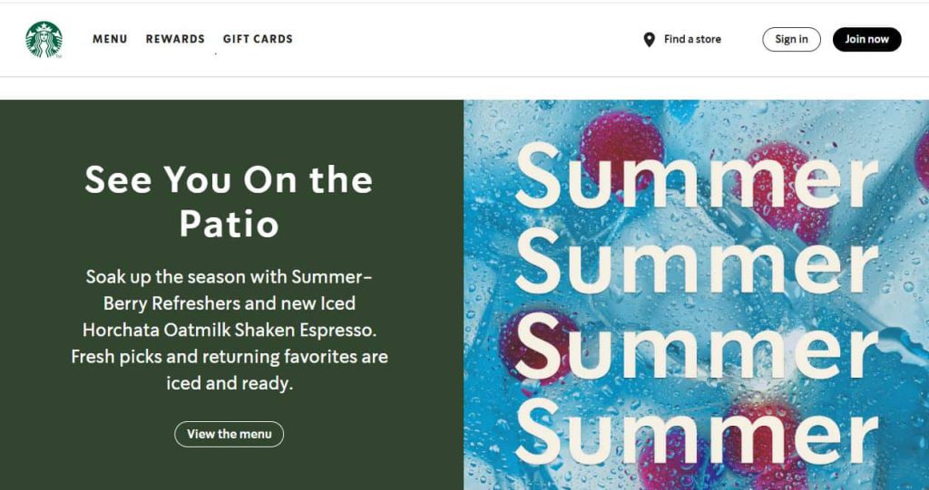 Open the official Starbucks app or website to start your gift card redemption process