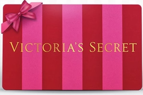Customer using a Victoria’s Secret gift card at a physical store checkout counter, guided by a step-by-step offline redemption process.

