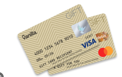 Simple guide illustrating 7 easy steps to redeem a Vanilla Visa gift card offline at physical stores.

