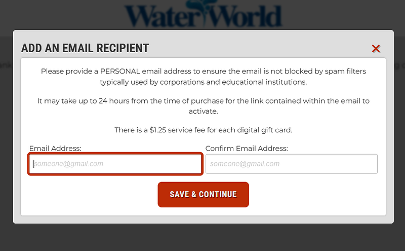 Clicking the “Save & Continue” button on a digital form Clicking the “Save & Continue” button on a digital form