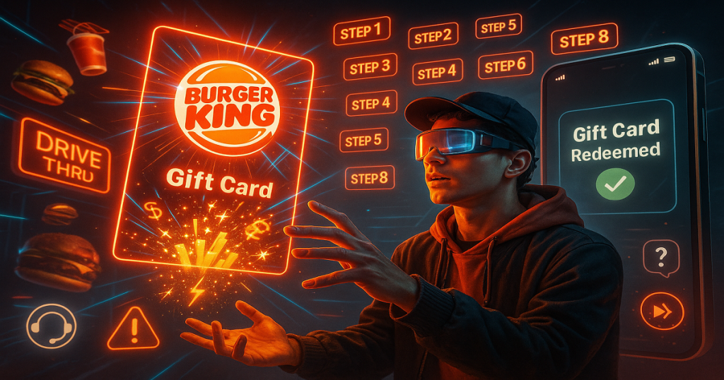 How to Redeem Your Burger King Gift Card Easily