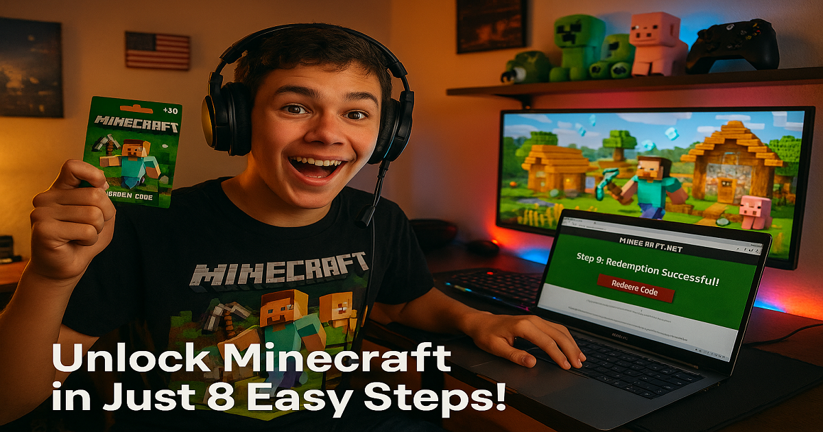 How to Redeem Your Minecraft Gift Card Easily