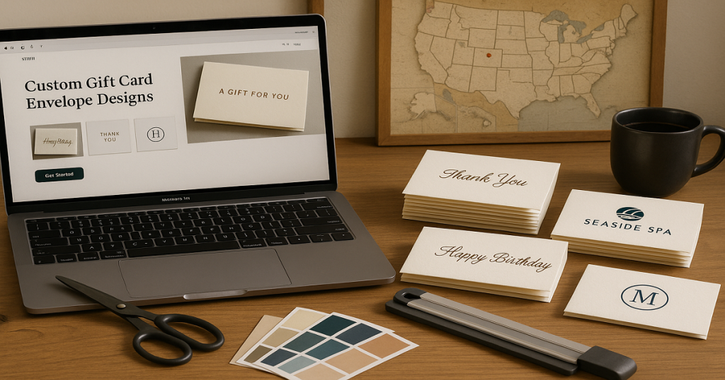 How to Select and Customise Gift Card Envelopes