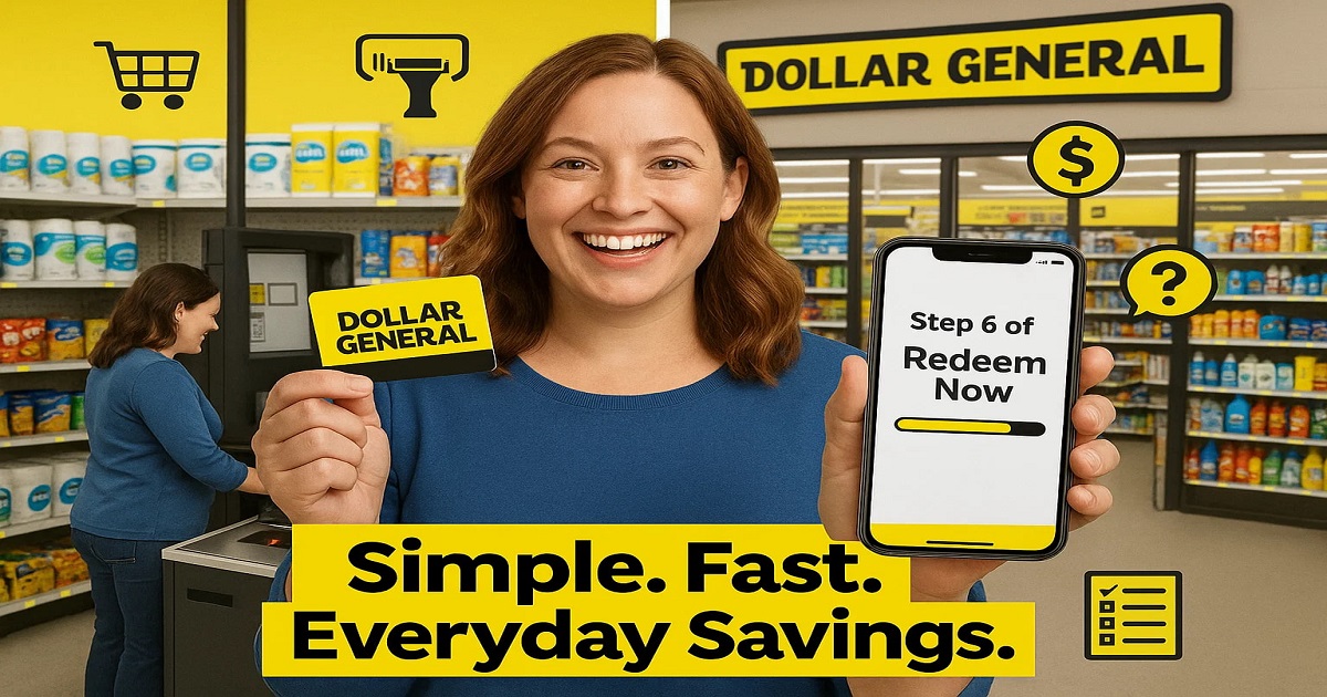 Redeem Dollar General Gift Card in Just 8 Easy Steps