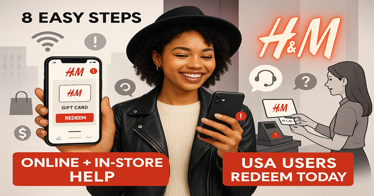 Redeem Your H&M Gift Card in 8 Easy, Fast Steps Today