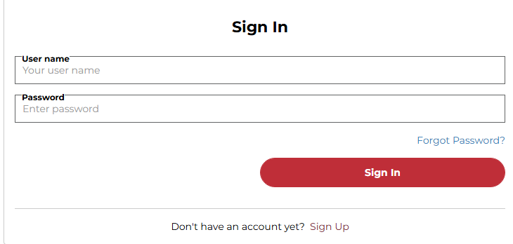 User login and sign-up screen on the official Darden Gift Card website, displaying fields for email, password, and a new account registration option User login and sign-up screen on the official Darden Gift Card website, displaying fields for email, password, and a new account registration option